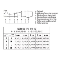 Beensleeve - Kuit Compressie - Calf Sleeves UNISEX GRIJS 18-21mm Hg